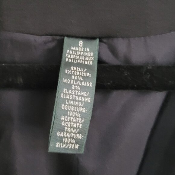 Ralph Lauren Green Label Fitted Blazer Single Breasted - Picture 3 of 3